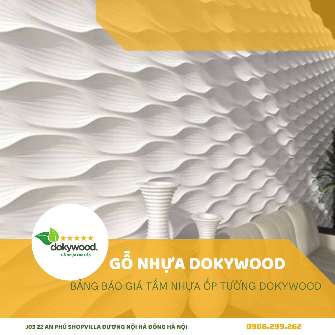 Tấm nhựa ốp tường 3D