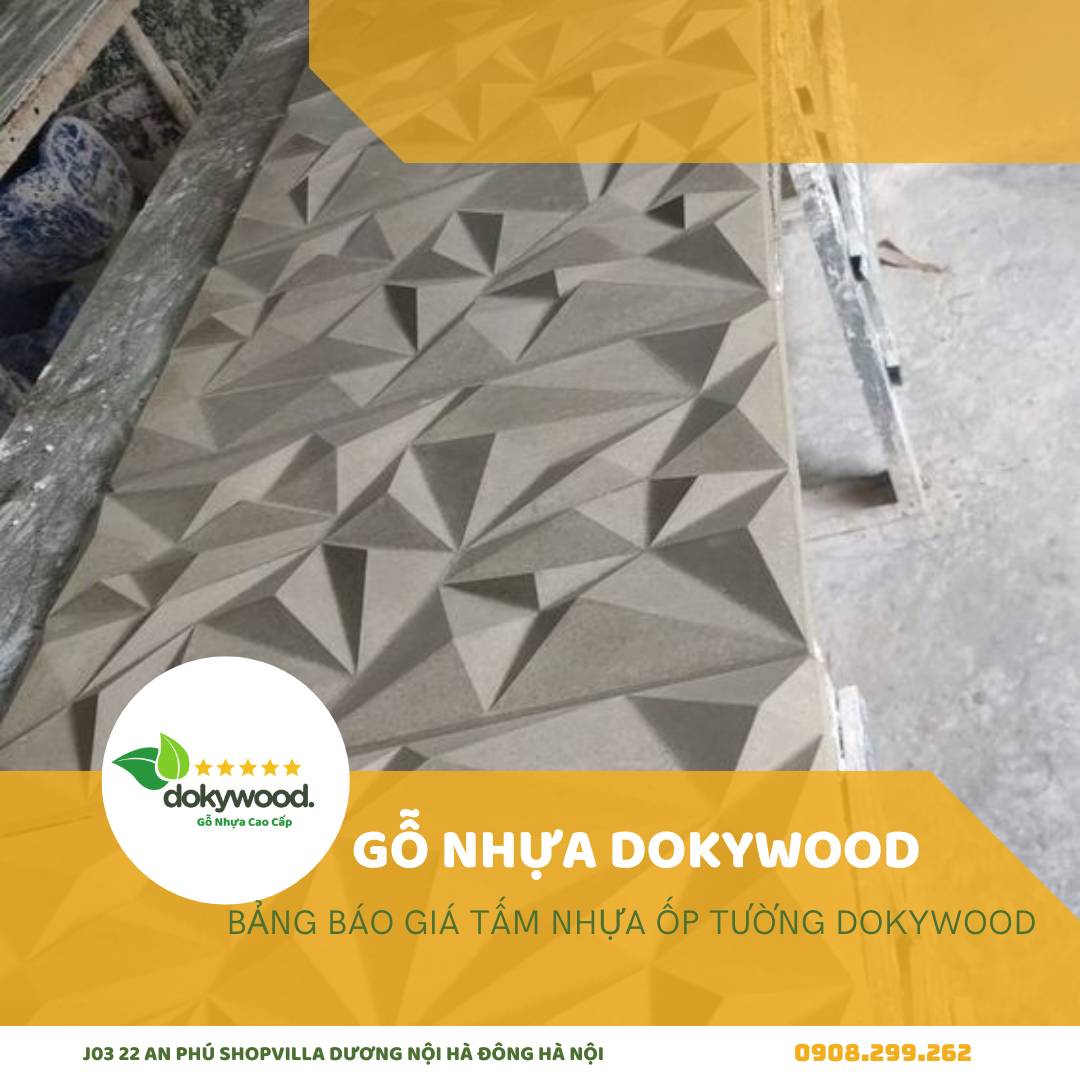 Tấm nhựa ốp tường 3D