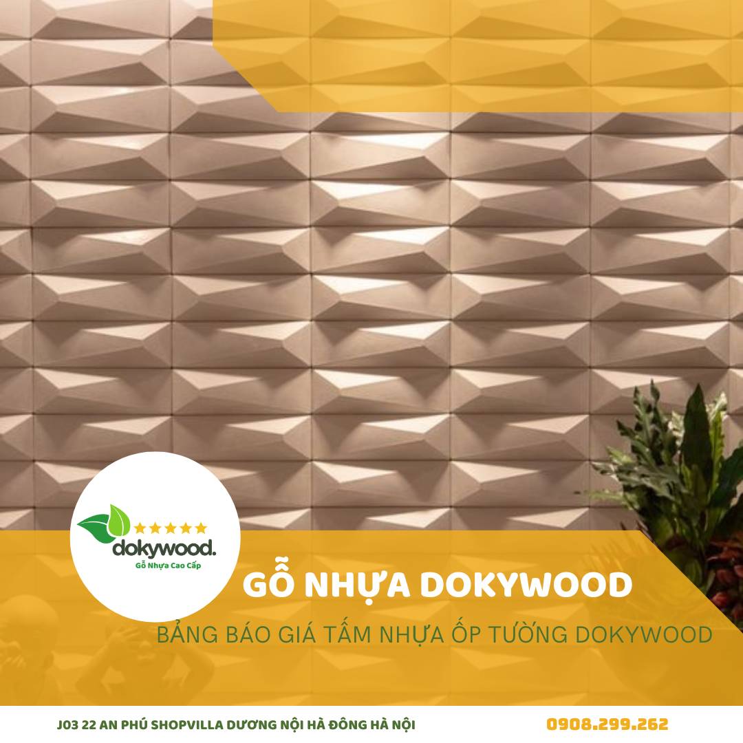 Tấm nhựa ốp tường 3D