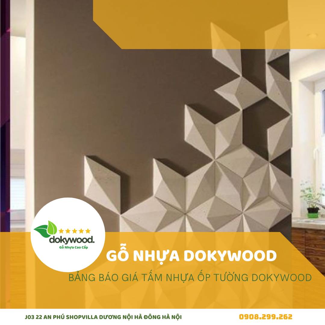 Tấm nhựa ốp tường 3D