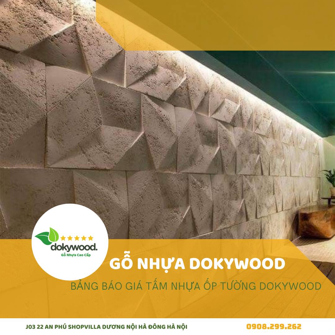 Tấm nhựa ốp tường 3D