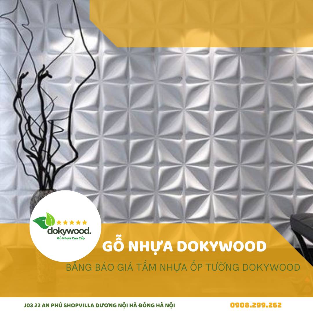 Tấm nhựa ốp tường 3D