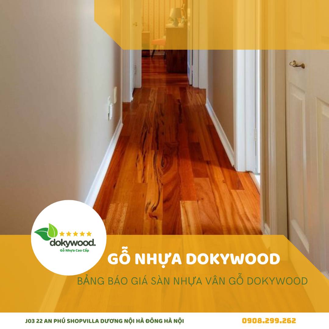 Ứng dụng của sàn nhựa vân gỗ trong hành lang