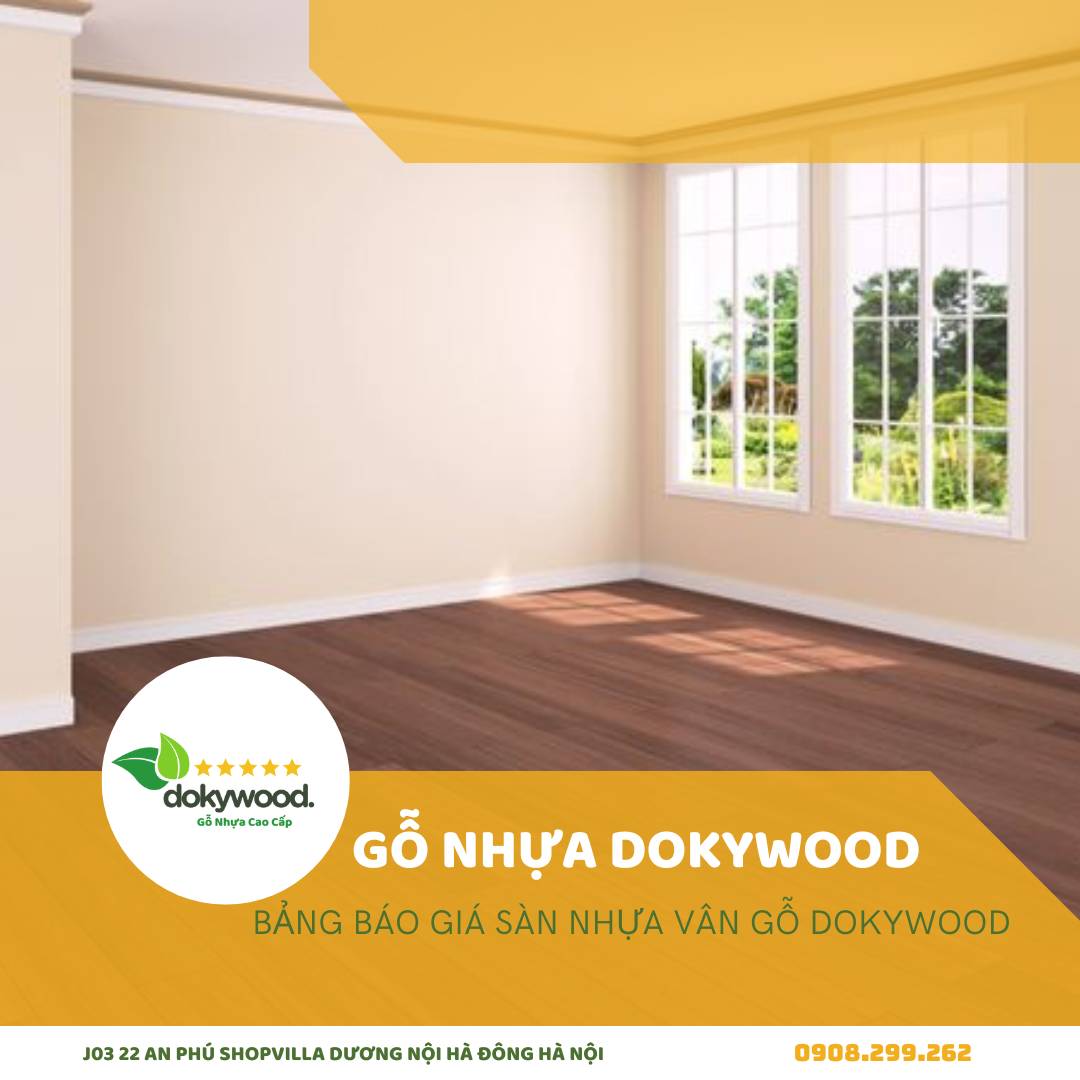 Sàn nhựa vân gỗ màu teak