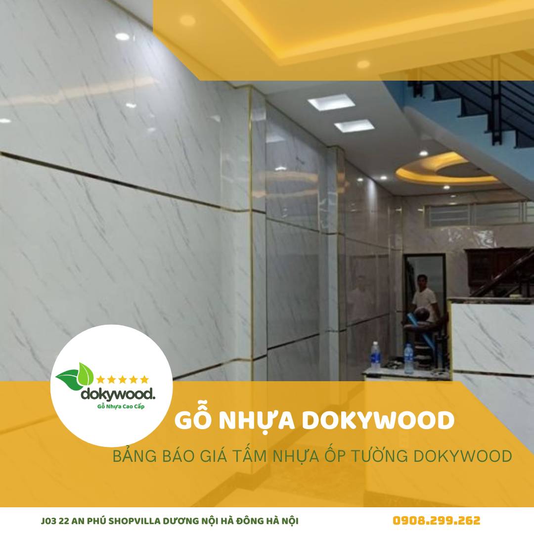 Tấm nhựa ốp tường vân đá