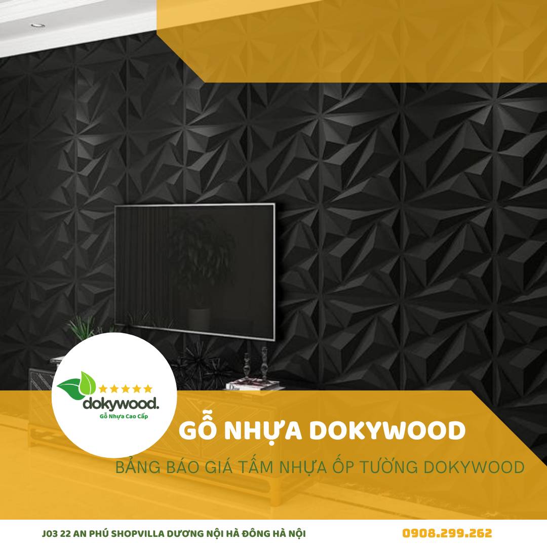 Tấm nhựa ốp tường vân 3D