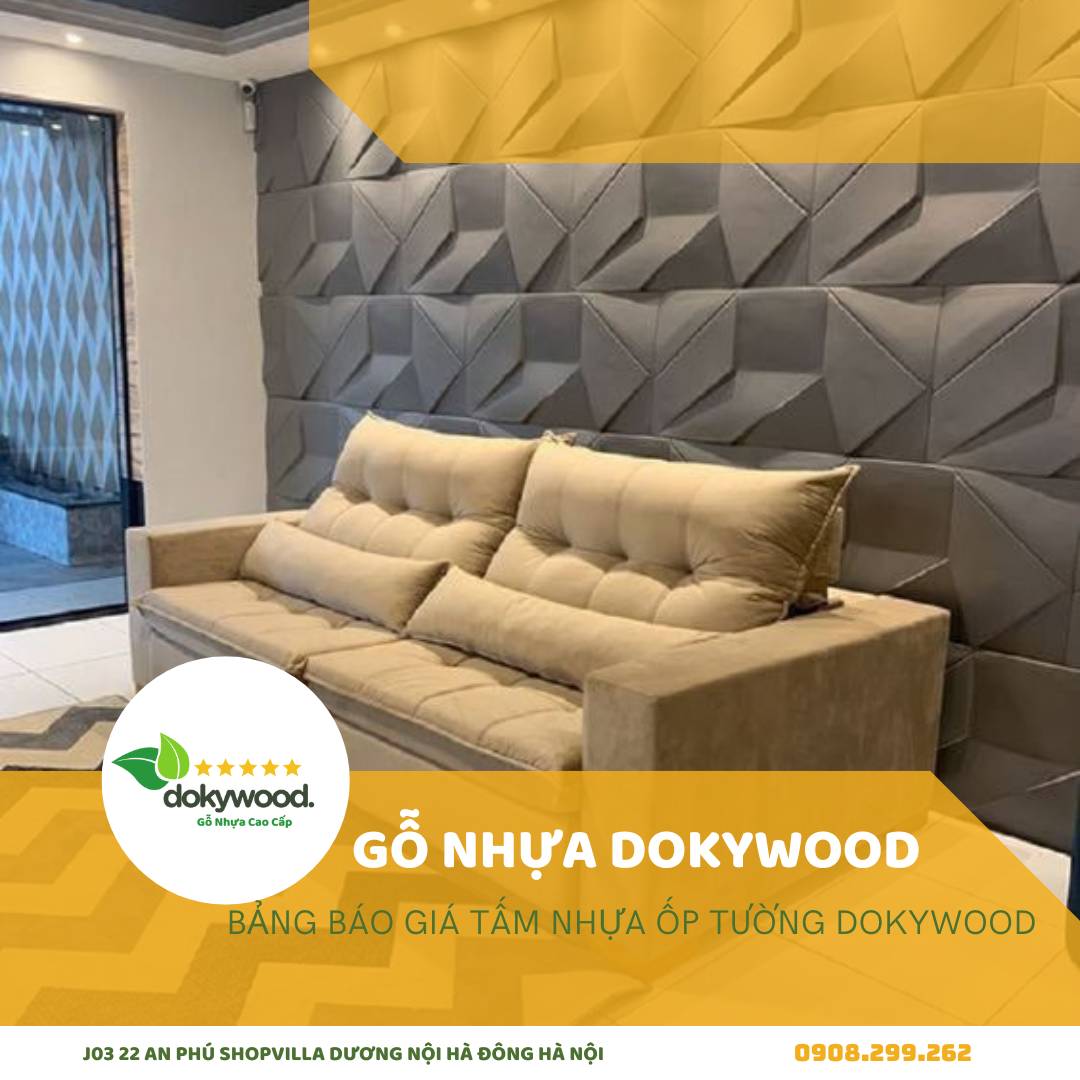 Tấm nhựa ốp tường vân 3D