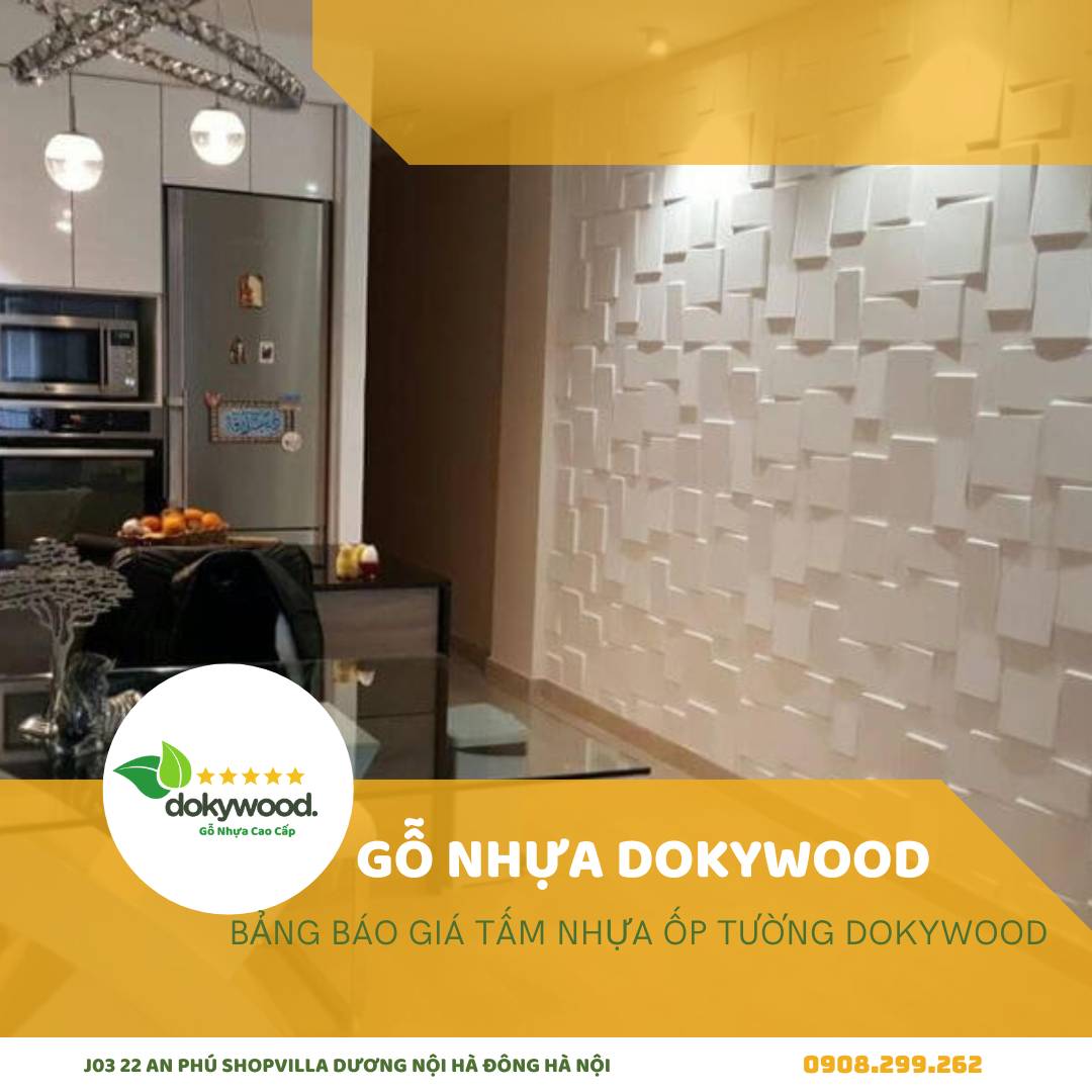 Tấm nhựa ốp tường vân 3D