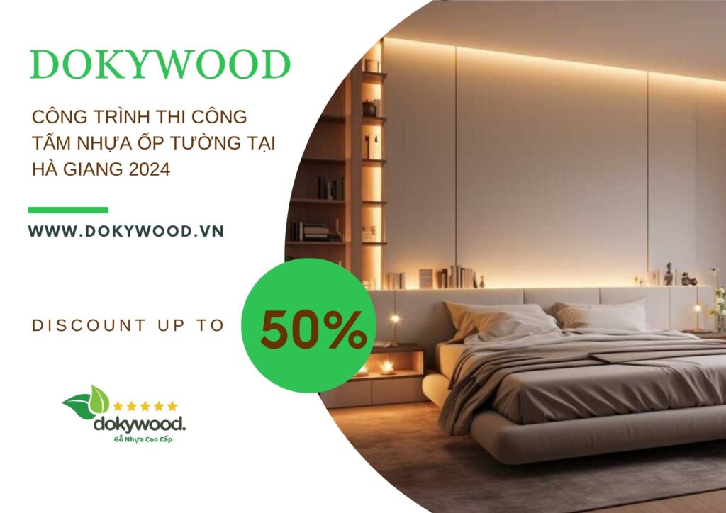 Công trình thi công tấm nhựa ốp tường tại Hà Giang 2024