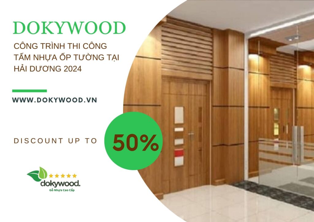 Công trình thi công tấm nhựa ốp tường tại Hải Dương 2024