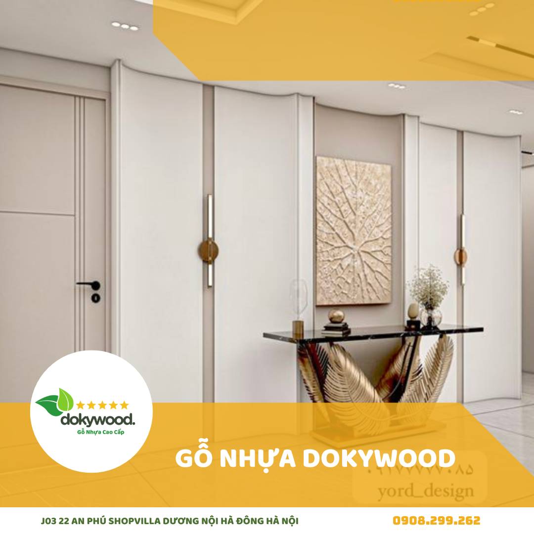 Tấm nhựa ốp tường vân trơn