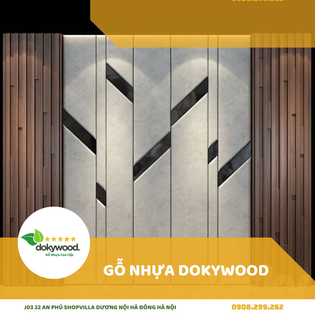 Công trình thi công Tấm nhựa ốp tường vân gỗ tại Hà Giang
