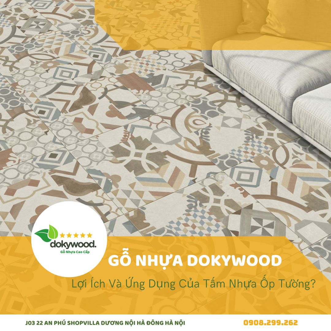 Sàn nhựa vinyl hoa văn