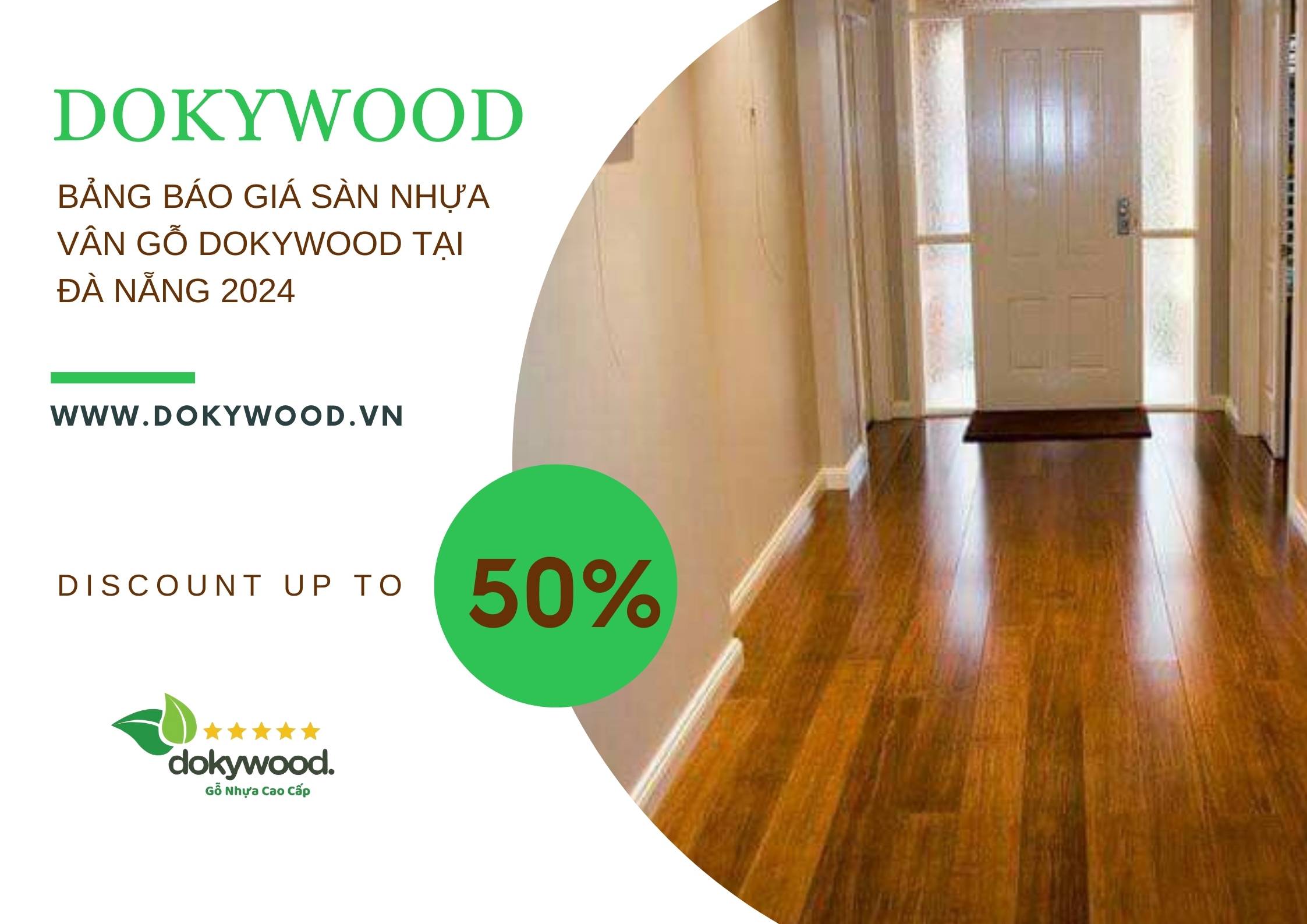 Bảng Báo Giá Sàn Nhựa Vân Gỗ Dokywood Tại đà nẵng 2024