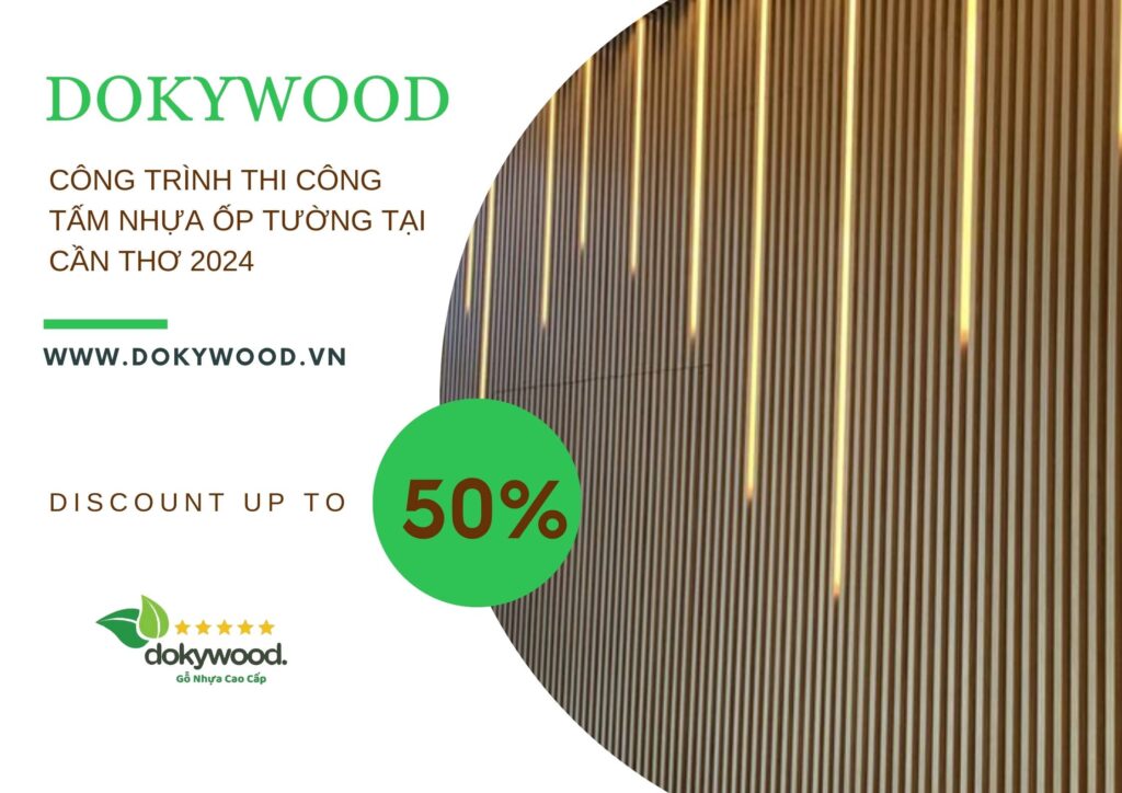 Công trình thi công tấm nhựa ốp tường tại Cần thơ 2024