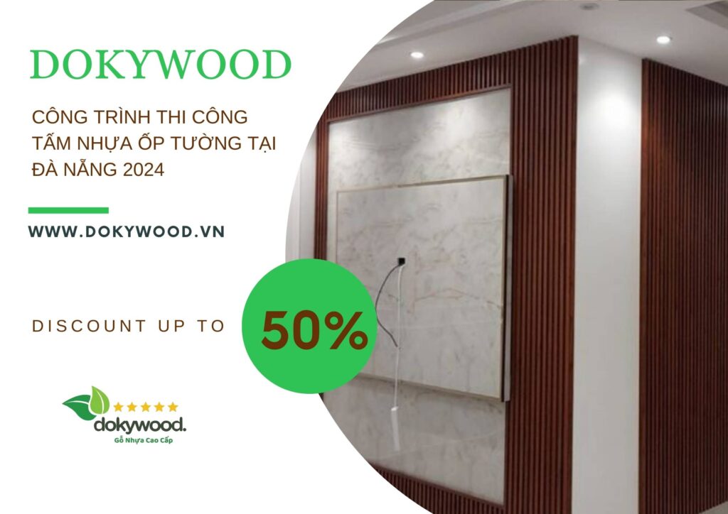 Công trình thi công tấm nhựa ốp tường tại Đà Nẵng 2024