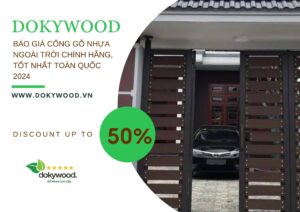 Báo Giá Cổng Gỗ Nhựa Ngoài Trời Chính Hãng, Tốt Nhất Toàn Quốc 2024