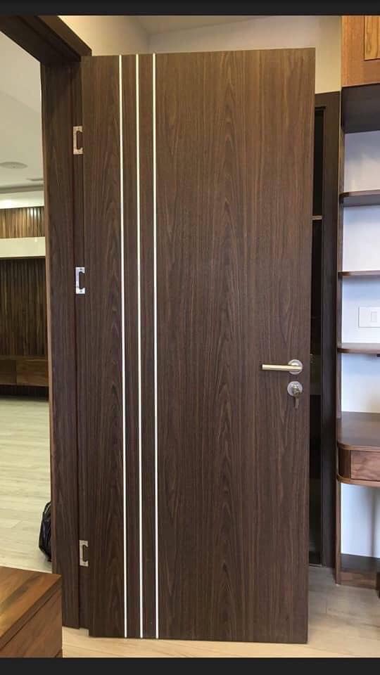 Cửa nhựa vân gỗ chống cháy