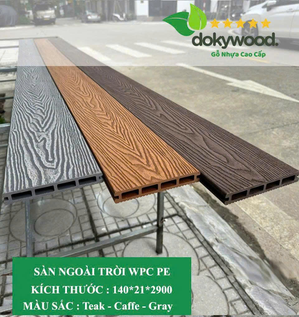 sàn gỗ nhựa ngoài trời Dokywood 2026