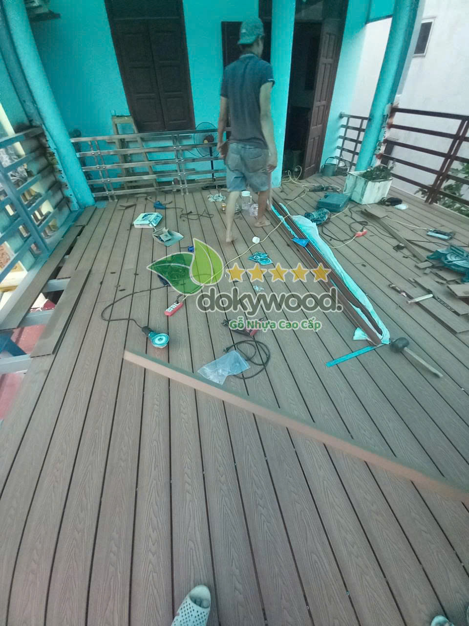 sàn gỗ nhựa ngoài trời Dokywood 2026