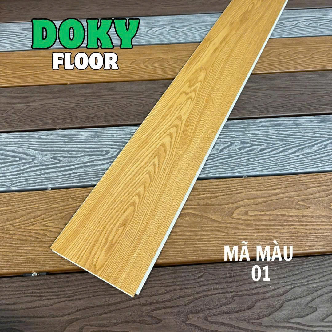 sàn nhựa hèm khóa mã 01